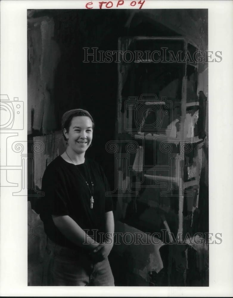 1993 Press Photo Tracey Halvorsen Cleveland Institute of Art Grand Prize Winner - Historic Images
