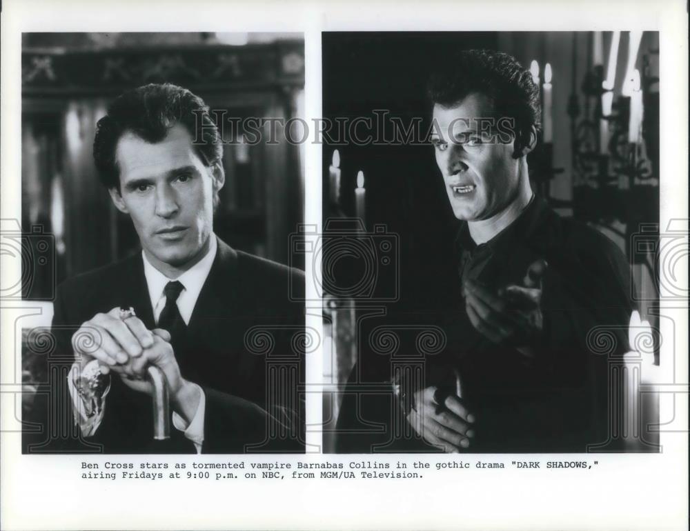 1991 Press Photo Ben Cross in Dark Shadows - cvp01986 - Historic Images