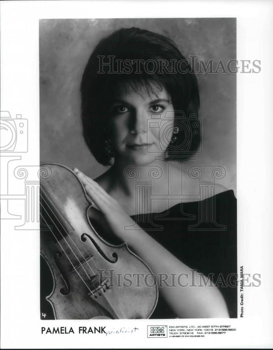 1998 Press Photo Pamela Frank Violinist - cvp18262 - Historic Images