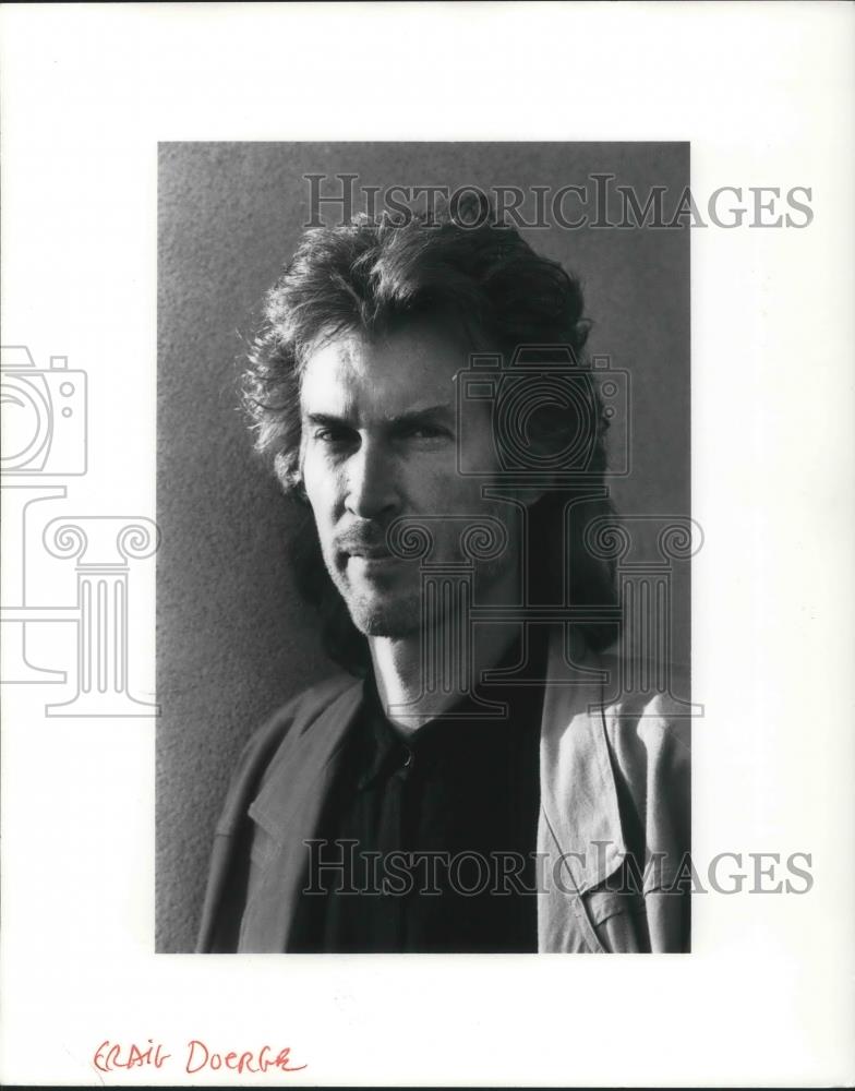 1990 Press Photo Craig Doerge, Keyboard Player Songwriter Session Player - 686 - Historic Images