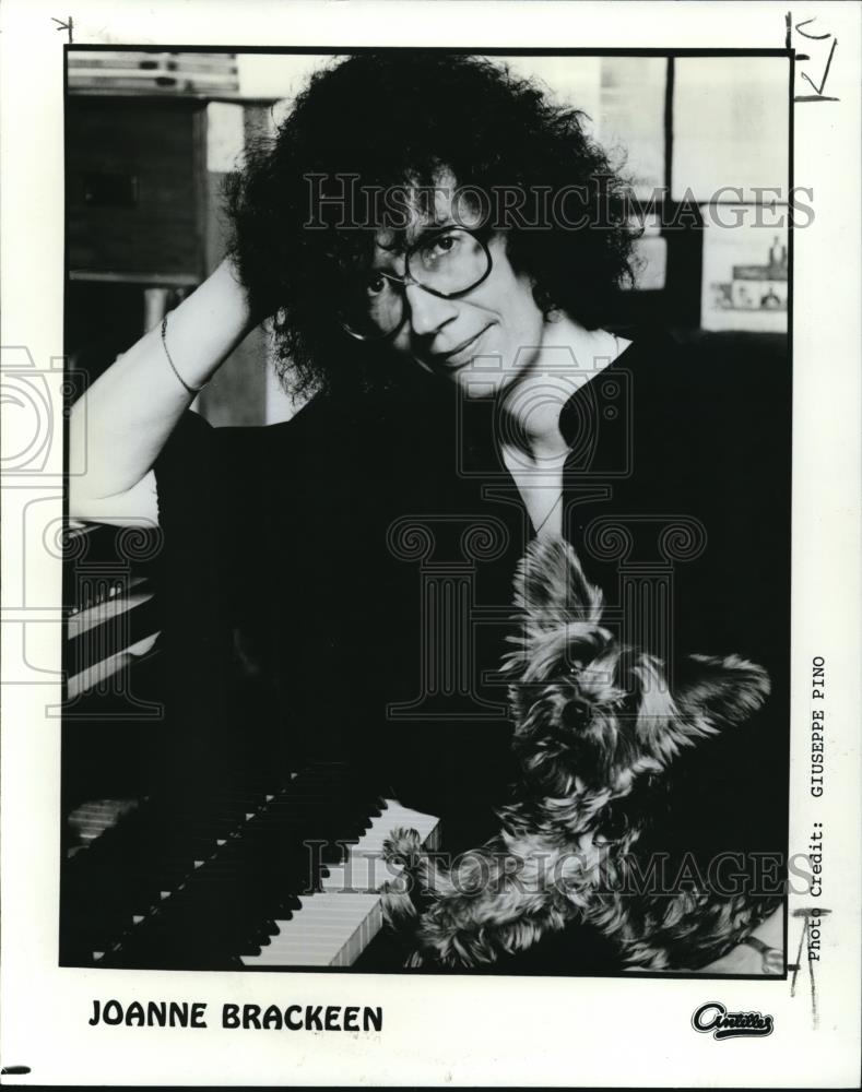 1982 Press Photo Joanne Brackeen Jazz Pianist - cvp00015 - Historic Images