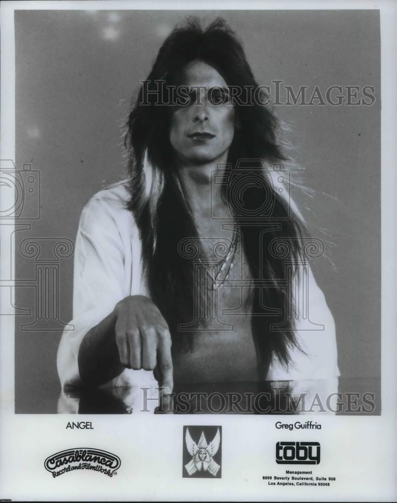 1977 Press Photo Greg Guiffria in Angel - cvp17724 - Historic Images