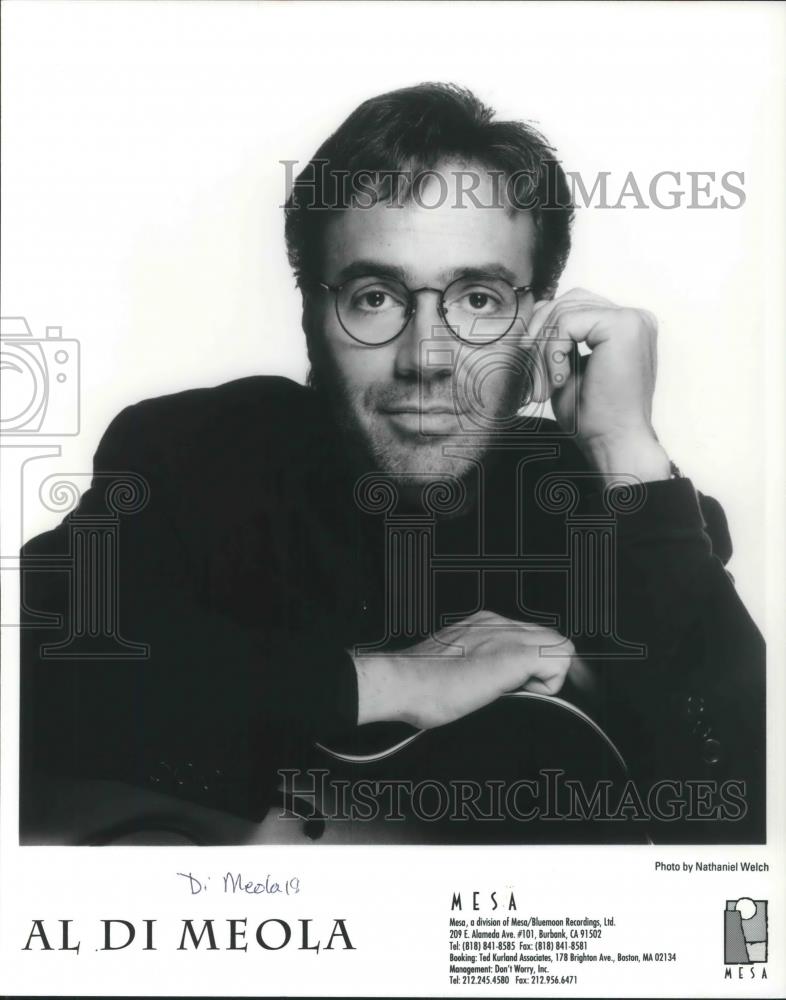 1995 Press Photo Al Di Meola Jazz Musician Songwriter Producer - cvp03205 - Historic Images