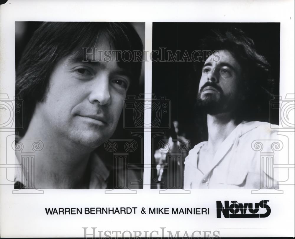 1979 Press Photo Warren Bernhardt and Mike Mainieri Jazz Musicians - cvp00691 - Historic Images