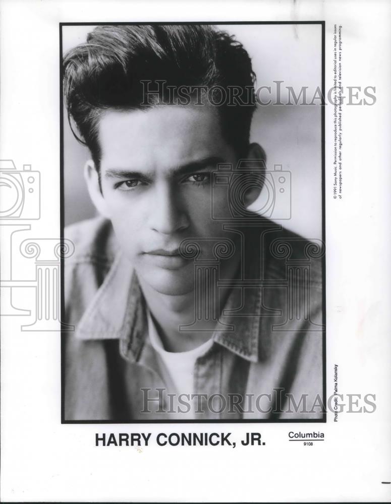 1991 Press Photo Harry Connick Jr - cvp02372 - Historic Images