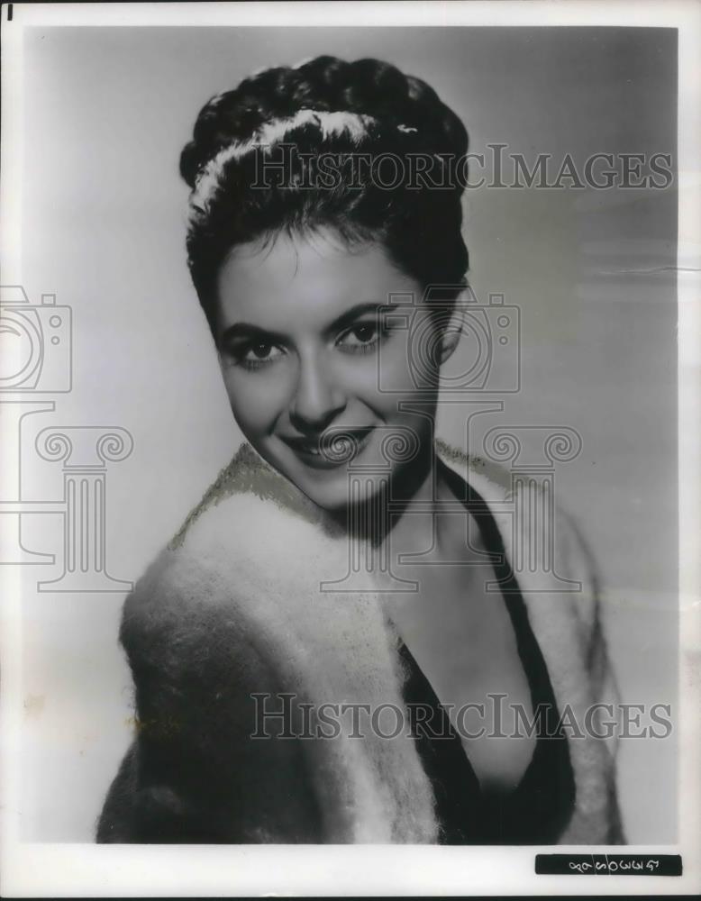 1960 Press Photo Elana Eden in The Story of Ruth - cvp06072 - Historic Images