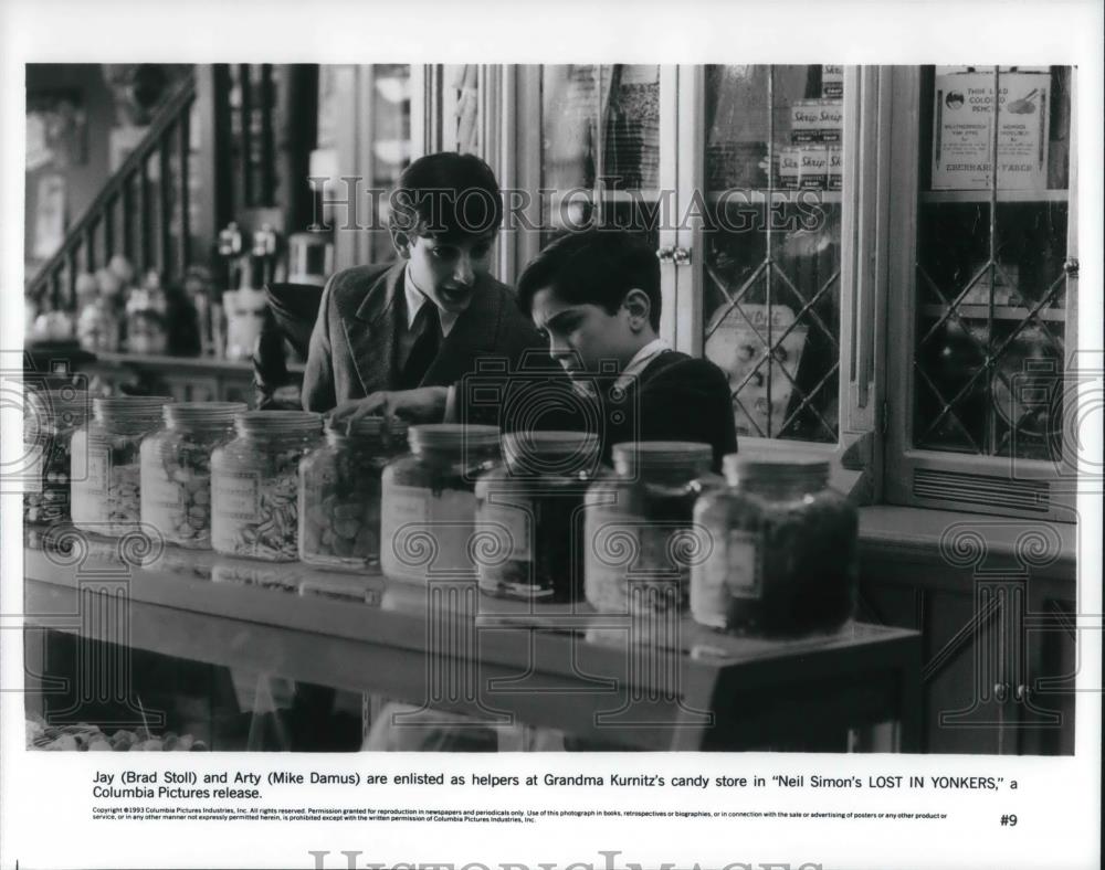 1993 Press Photo Brad Stoll And Mike Damus in Lost in Yonkers - cvp18520 - Historic Images