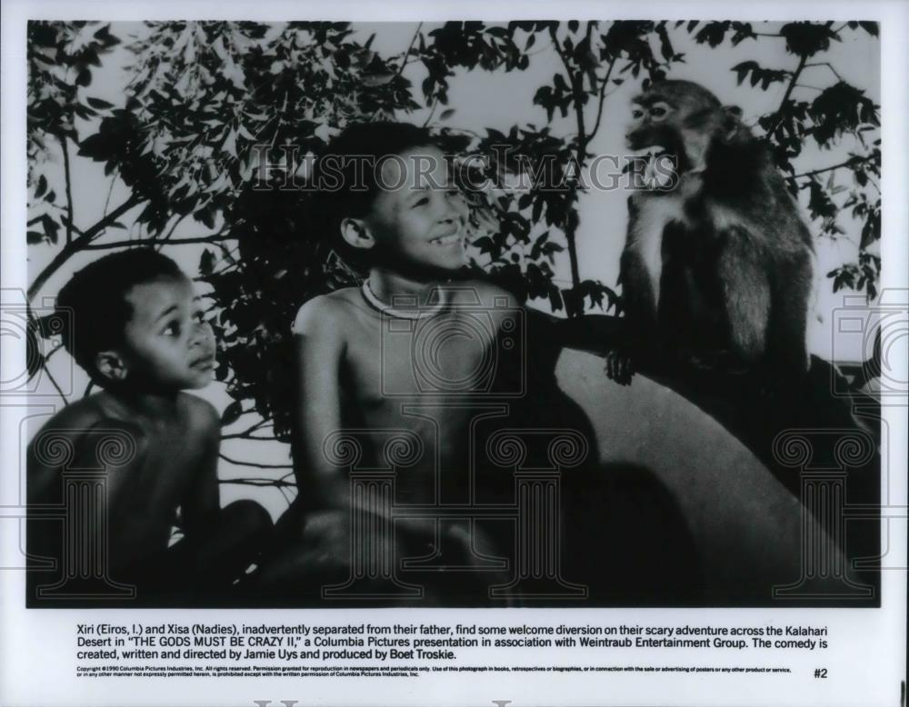 1991 Press Photo Eiros, I & Nadies on The Gods Must be Crazy - cvp19974 - Historic Images