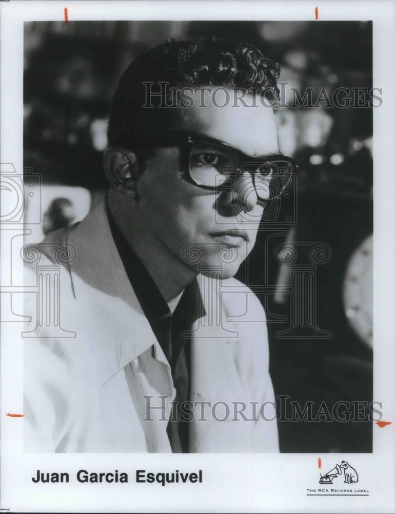 1996 Press Photo Juan Garcia Esquivel Mexican band leader, pianist, and composer - Historic Images