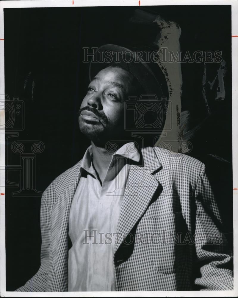 1957 Press Photo Nolan D. Bell in Me Candido - cvp00981 - Historic Images