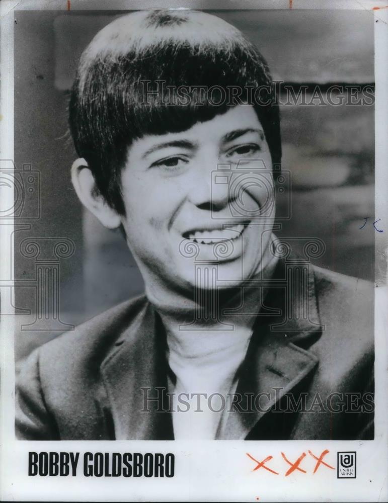 1971 Press Photo Bobby Goldsboro - cvp18308 - Historic Images