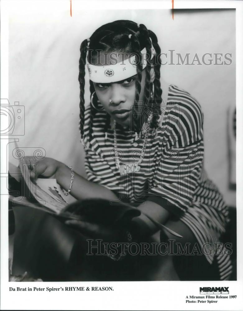 1997 Press Photo Da Brat in Rhyme &amp; Reason - cvp01677 - Historic Images