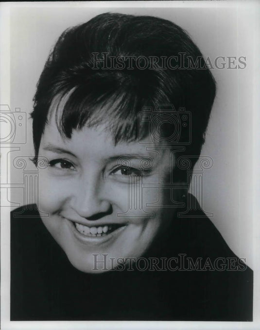 1977 Press Photo Nell Evans New York City Opera - cvp12079 - Historic Images