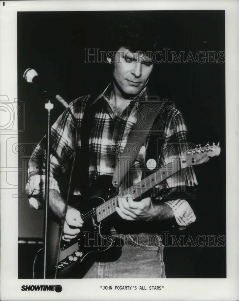 1989 Press Photo John Fogerty's All Stars - cvp12817 - Historic Images