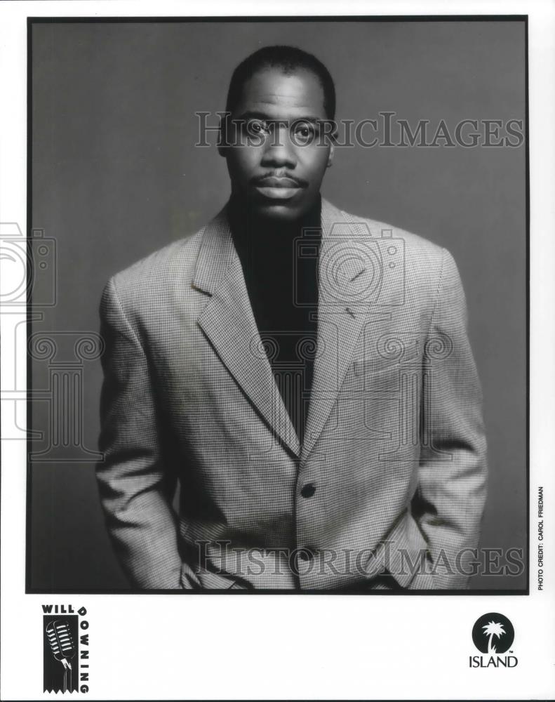 1989 Press Photo Will Downing - cvp03349 - Historic Images