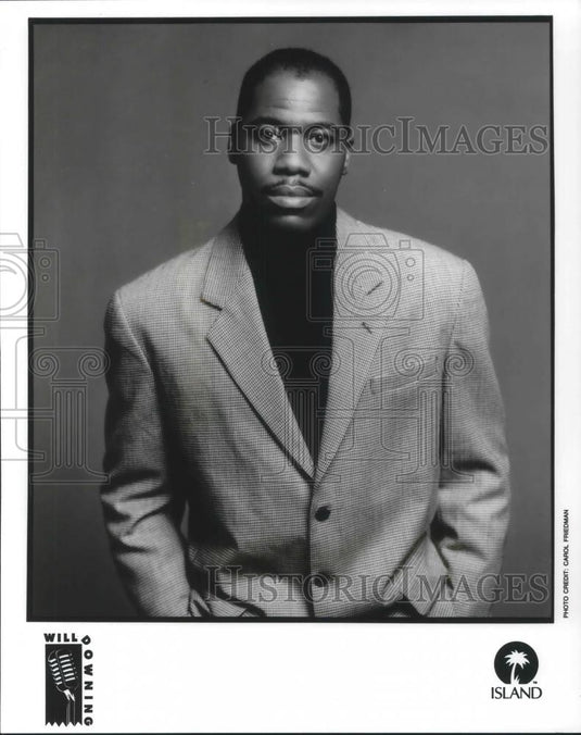 1989 Press Photo Will Downing - cvp03349 - Historic Images