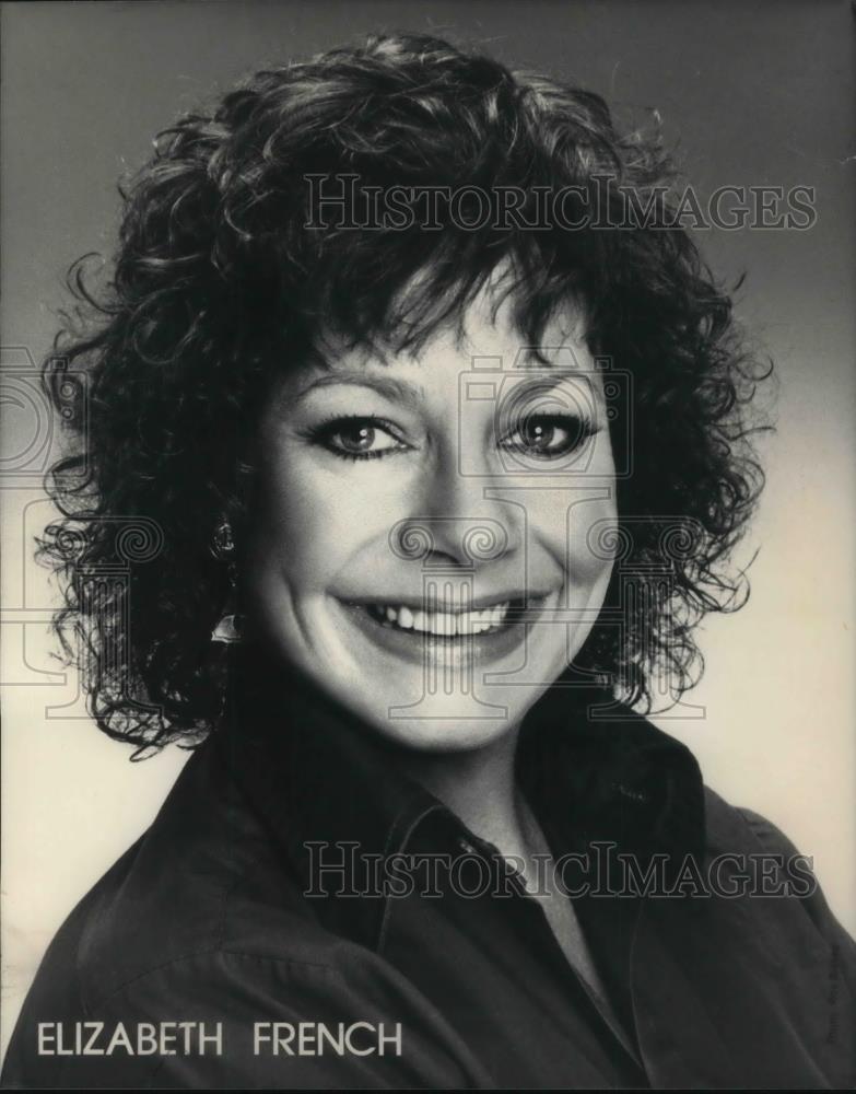 1988 Press Photo Elizabeth French stars in The Best Little Whorehouse in Texas - Historic Images