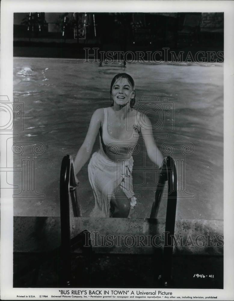 1965 Press Photo Ann-Marget stars in Bus Riley's Back in Town - cvp14957 - Historic Images
