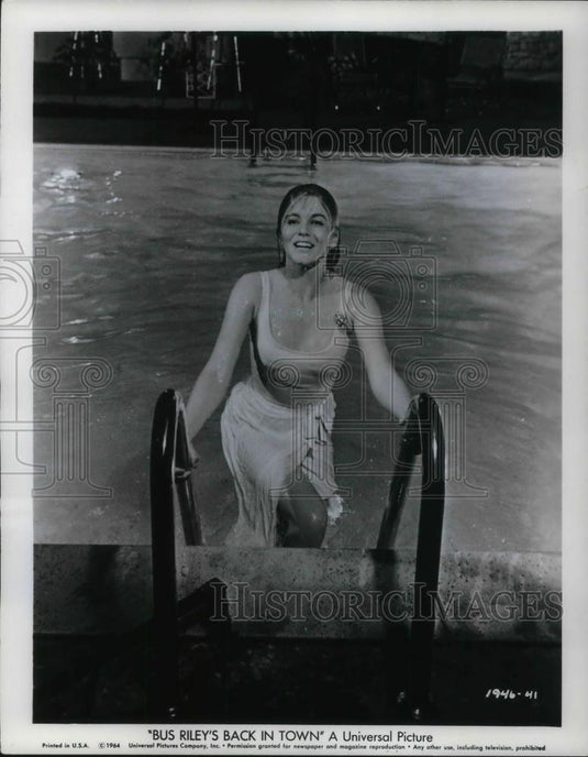 1965 Press Photo Ann-Marget stars in Bus Riley's Back in Town - cvp14957 - Historic Images