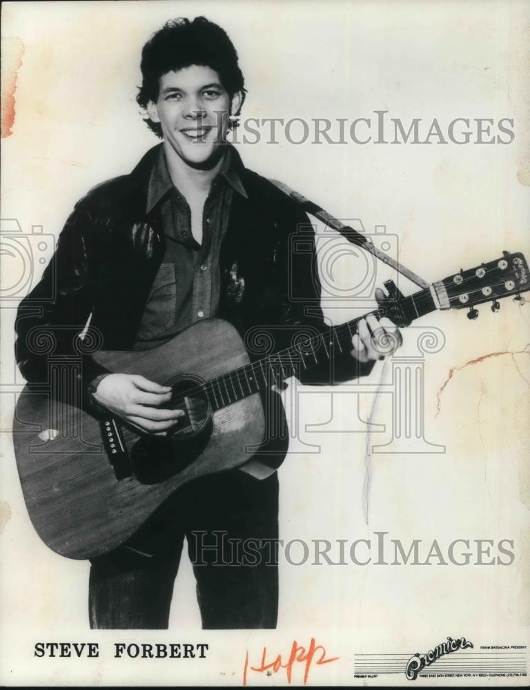 1980 Press Photo Steve Forbert Musician - cvp15328 - Historic Images