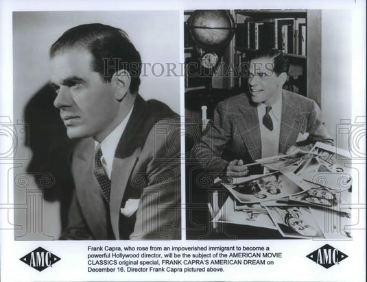 Press Photo Frank Capra Director in Frank Capra's American Dream - cvp08223 - Historic Images