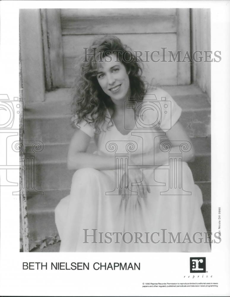 1990 Press Photo Beth Nielsen Chapman Contemporary Country Singer Songwriter - Historic Images