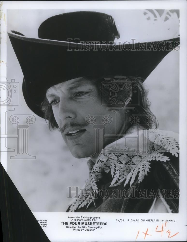 1975 Press Photo Richard Chamberlain in The Four Musketeers - cvp07377 - Historic Images