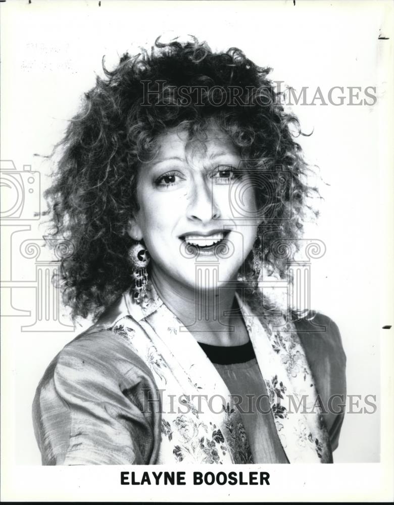 1990 Press Photo Elayne Boosler Comedian Actress - cvp00034 - Historic Images
