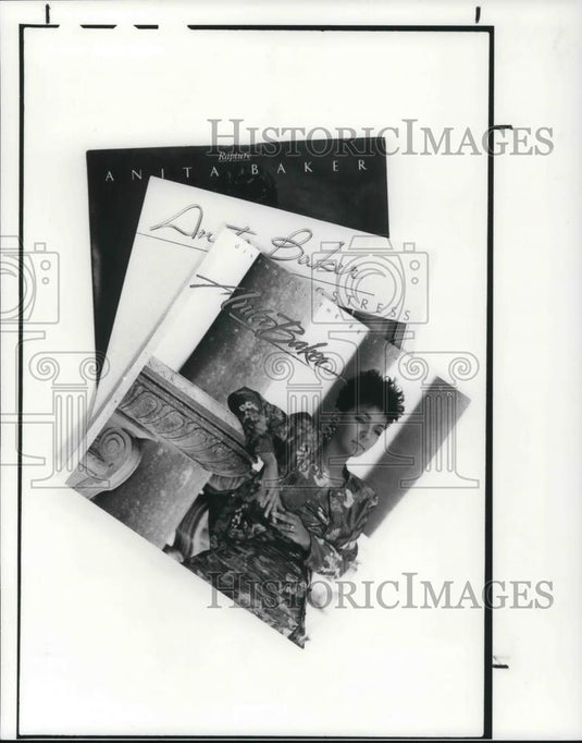 1988 Press Photo Anita Baker R&B Jazz Soul Singer Songwriter - cvp15706 - Historic Images