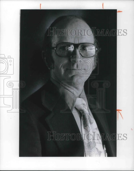 1976 Press Photo Gordon Fouts Conductor Cleveland State University Wind Ensemble - Historic Images