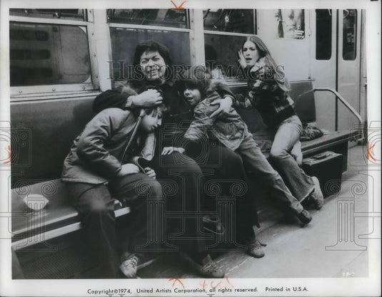 1974 Press Photo Anna Berger Eric O'Hanian Thomas La Fleur Lucy Saroyan - Historic Images