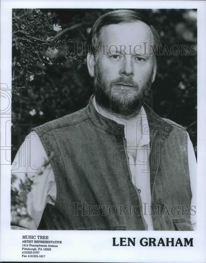 1992 Press Photo Len Graham - cvp14142 - Historic Images