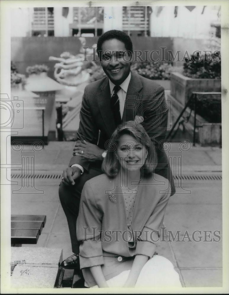 1988 Press Photo Bryant Gumbel News Anchor - cvp17607 - Historic Images