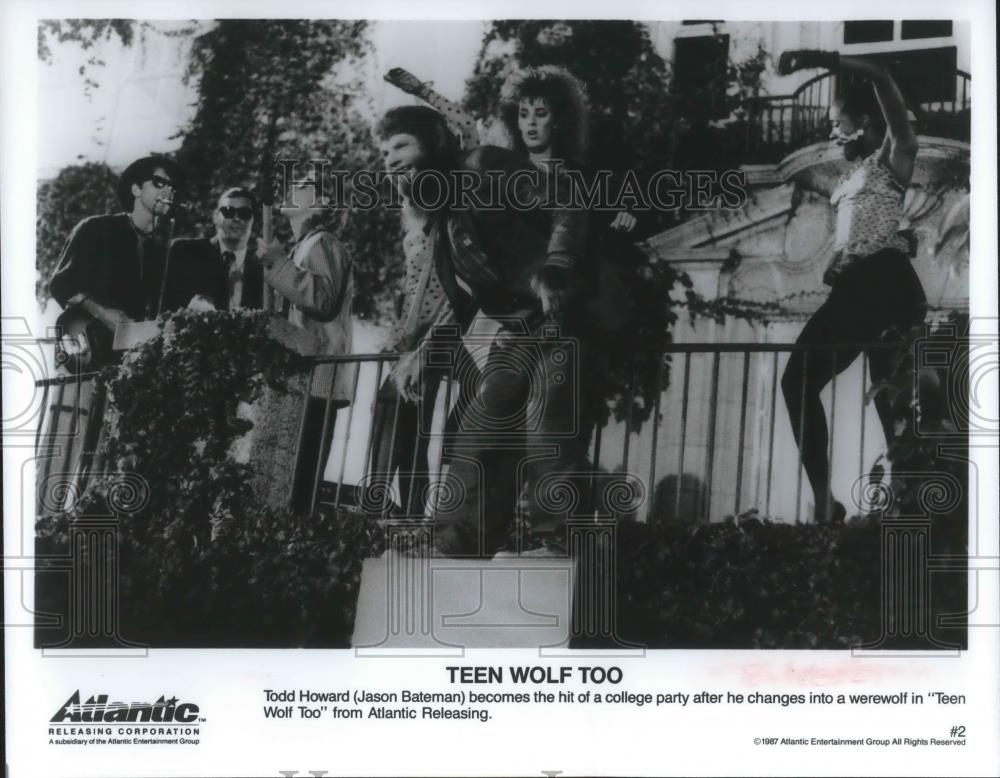 1987 Press Photo Jason Bateman in Teen Wolf Too - Historic Images