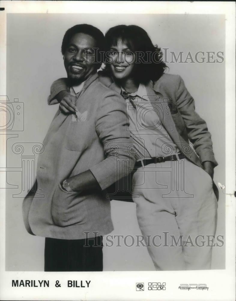 1978 Press Photo Billy Davis Jr &amp; Marilyn McCoo in Marilyn &amp; Billy - cvp01960 - Historic Images
