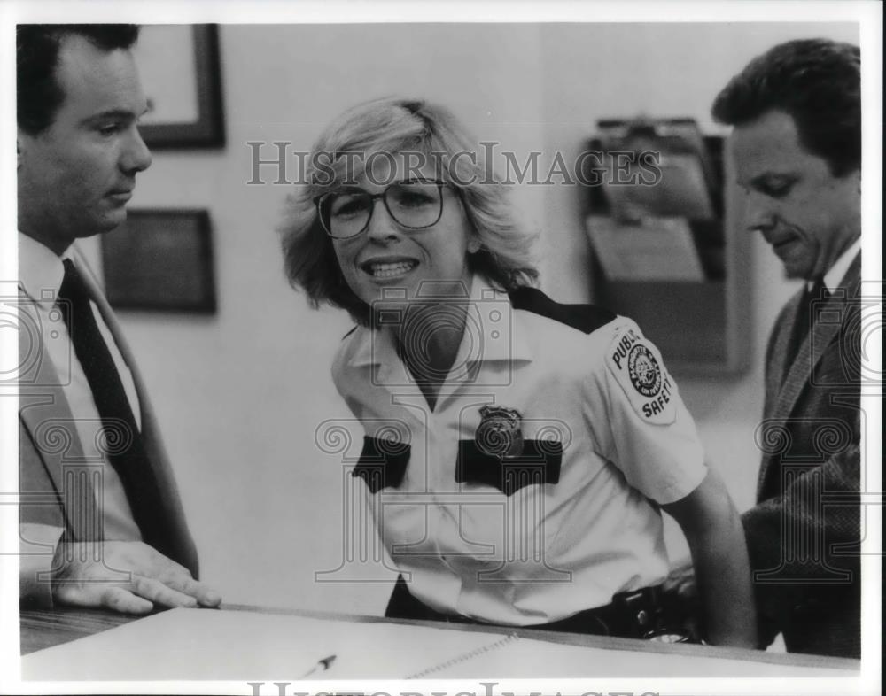 1993 Press Photo Lawrence Bembenek as she stars in Woman on the Run - cvp19186 - Historic Images