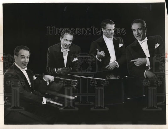 1958 Press Photo Victor Borge in Victor Borge's Comedy & Music - cvp00791 - Historic Images