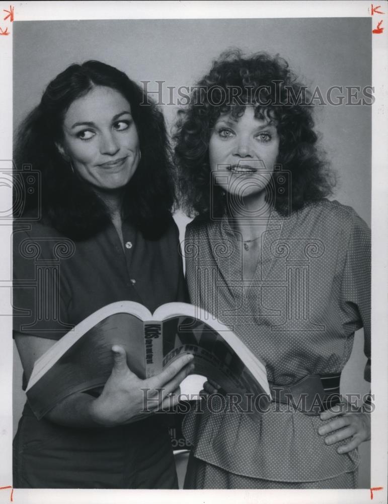 1979 Press Photo Eileen Brennan and Gwynne Gilford in A New Kind of Family - Historic Images