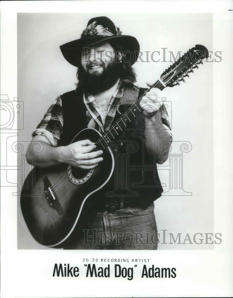 1987 Press Photo Mike Mad Dog Adams - cvp08547 - Historic Images