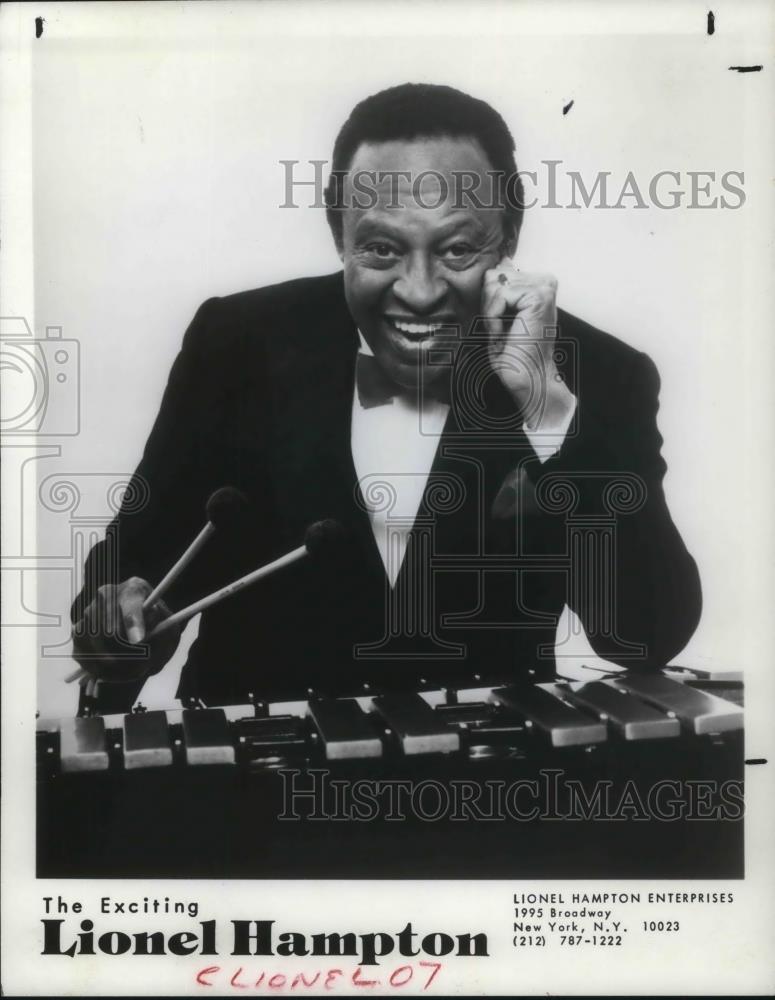 1988 Press Photo Lionel Hampton - cvp16238 - Historic Images