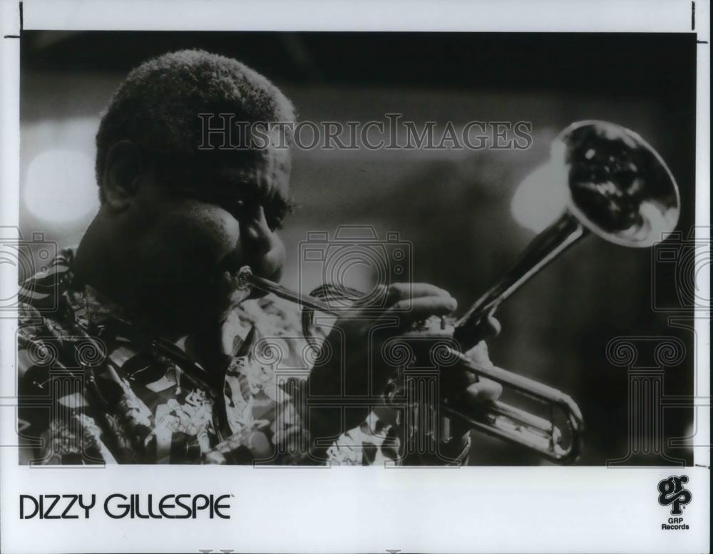 1985 Press Photo Dizzy Gillespie Musician - cvp14600 - Historic Images