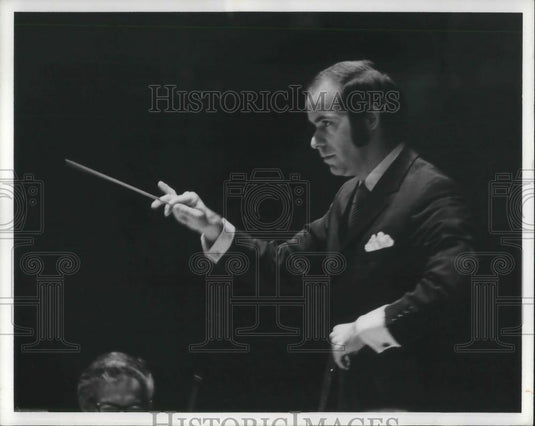 1974 Press Photo Matthias Bamert Assistant Conductor The Cleveland Orchestra - Historic Images