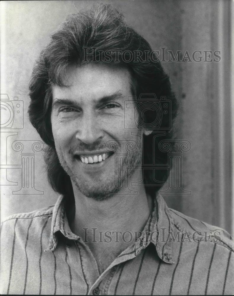 1990 Press Photo Craig Doerge, Keyboard Player Songwriter Session Player - Historic Images