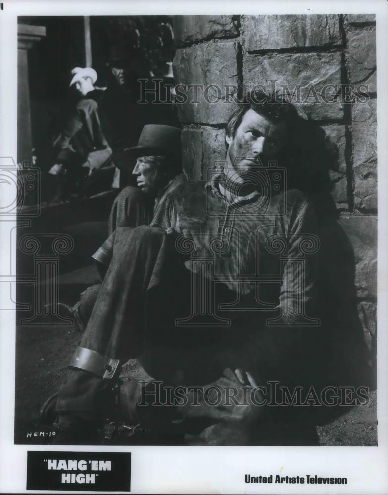 1991 Press Photo Clint Eastwood stars in Hang &#39;Em High - cvp09740 - Historic Images