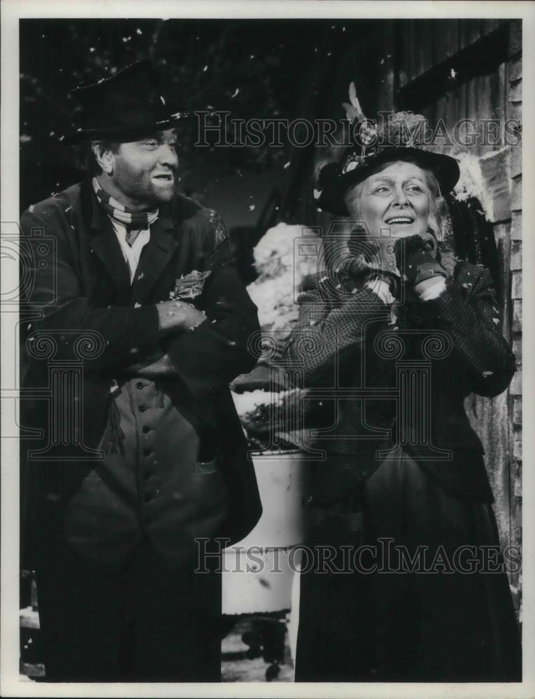 1966 Press Photo Greer Garson & Red Skelton - cvp12131 - Historic Images