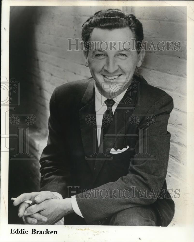 1967 Press Photo Eddie Bracken You Know I Cant Hear You When the Water's Running - Historic Images