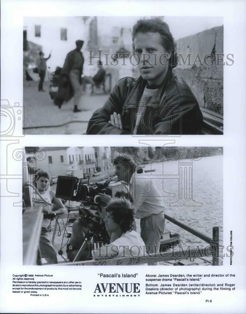 1988 Press Photo James Dearden in Pascali&#39;s Island - cvp06380 - Historic Images