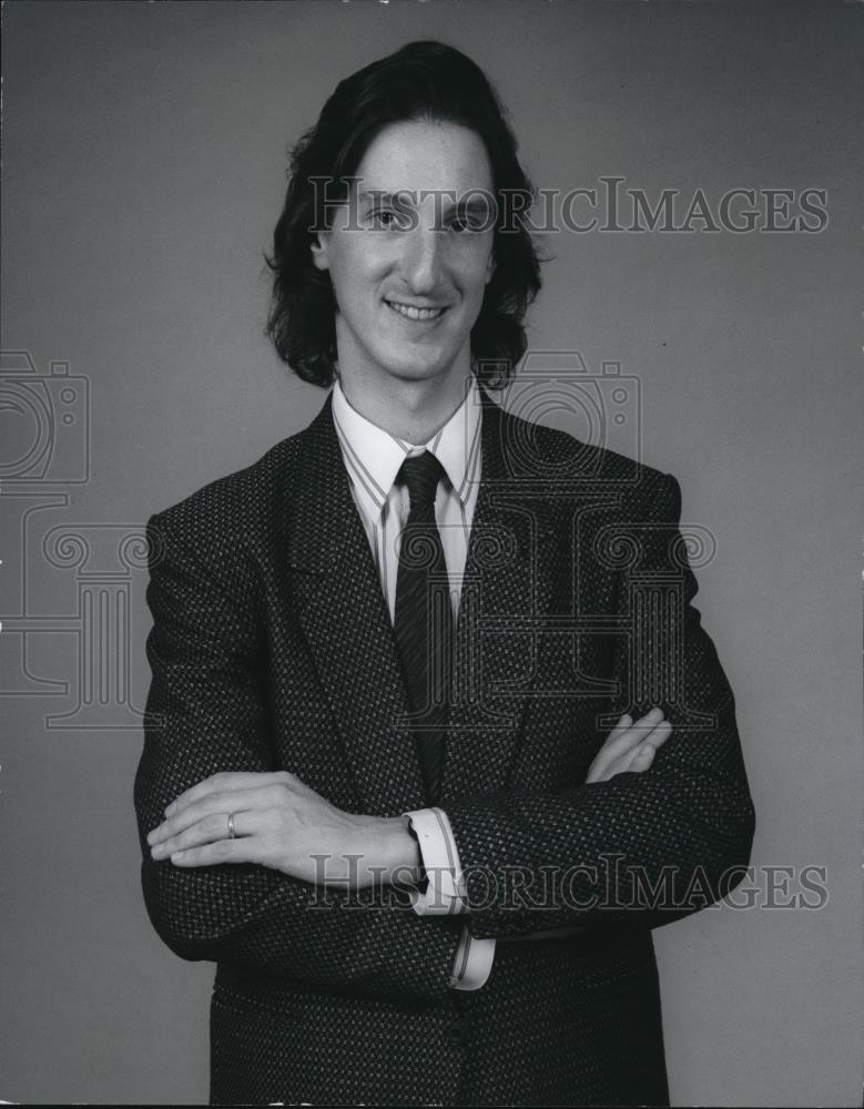 1987 Press Photo Andy Borowitz Writer Comedian Actor - cvp00539 - Historic Images