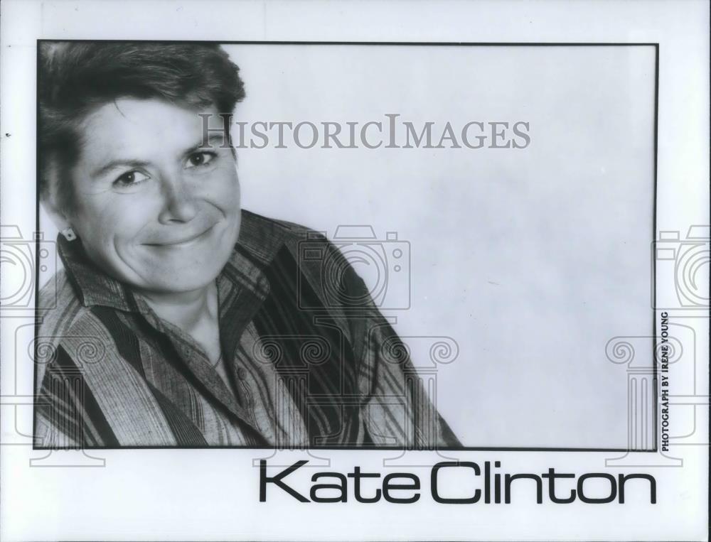 1987 Press Photo Kate Clinton Stand-Up Comedian - cvp02776 - Historic Images
