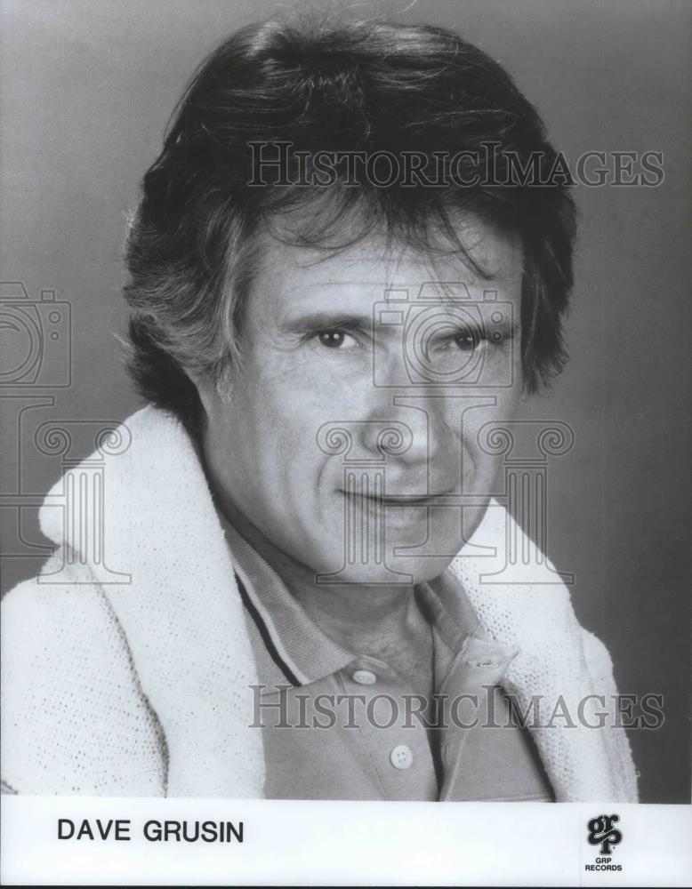 1984 Press Photo Dave Grusin Pianist Composer and Arranger - cvp14178 - Historic Images